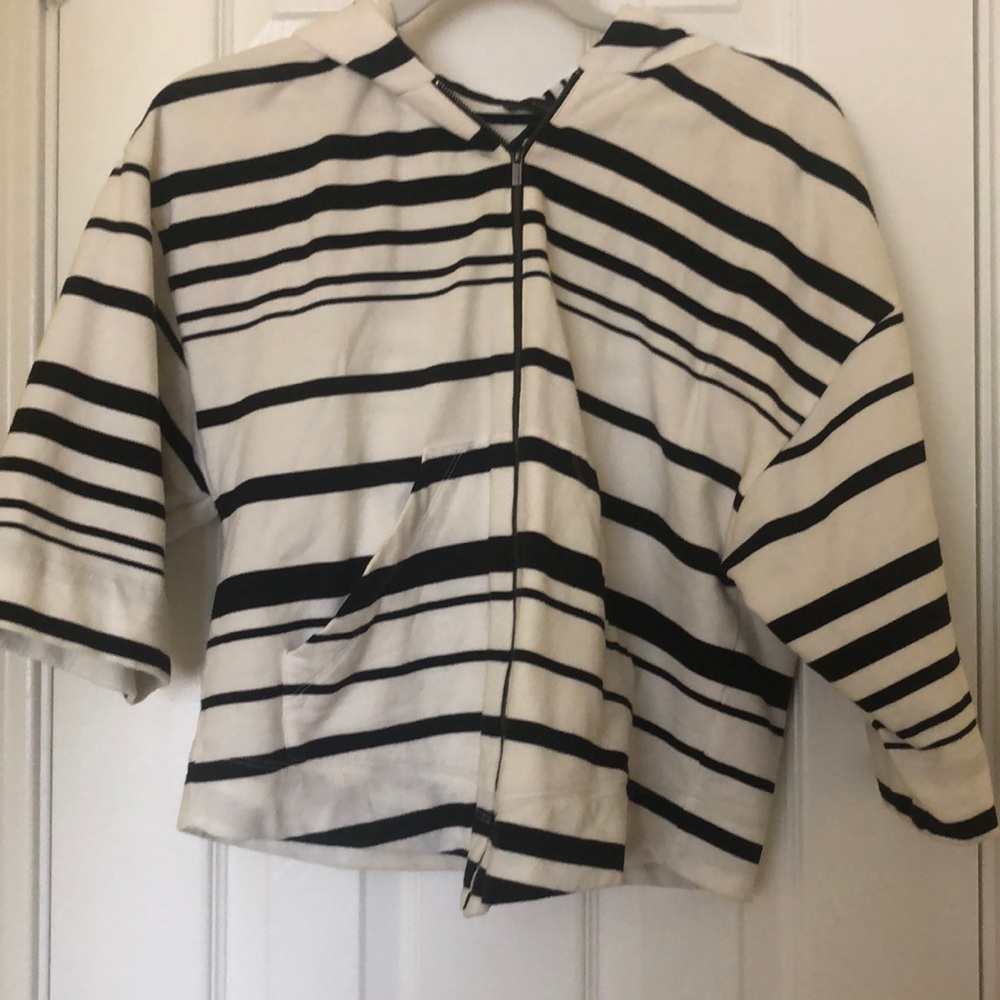 Comfy striped hoodie